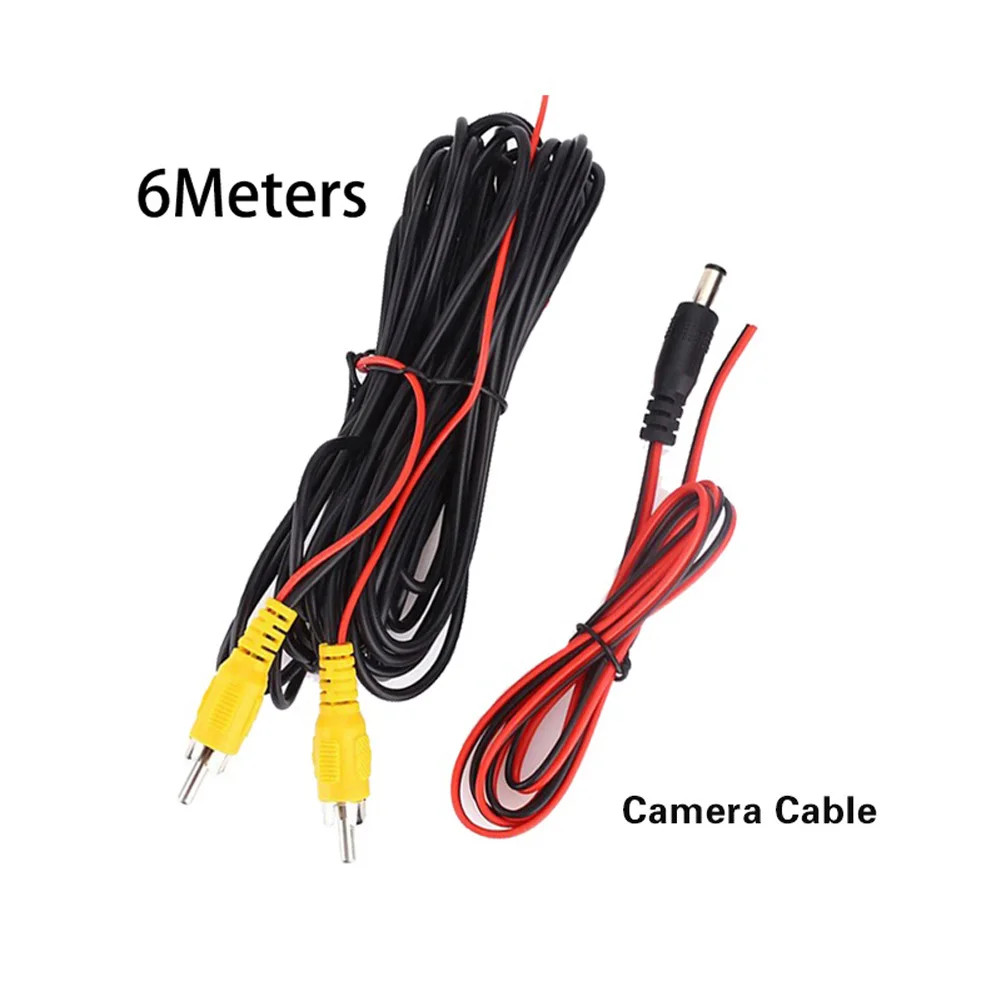 6m RCA Video Cable Car Reversing RearView Parking Camera Video Cable Car DVD