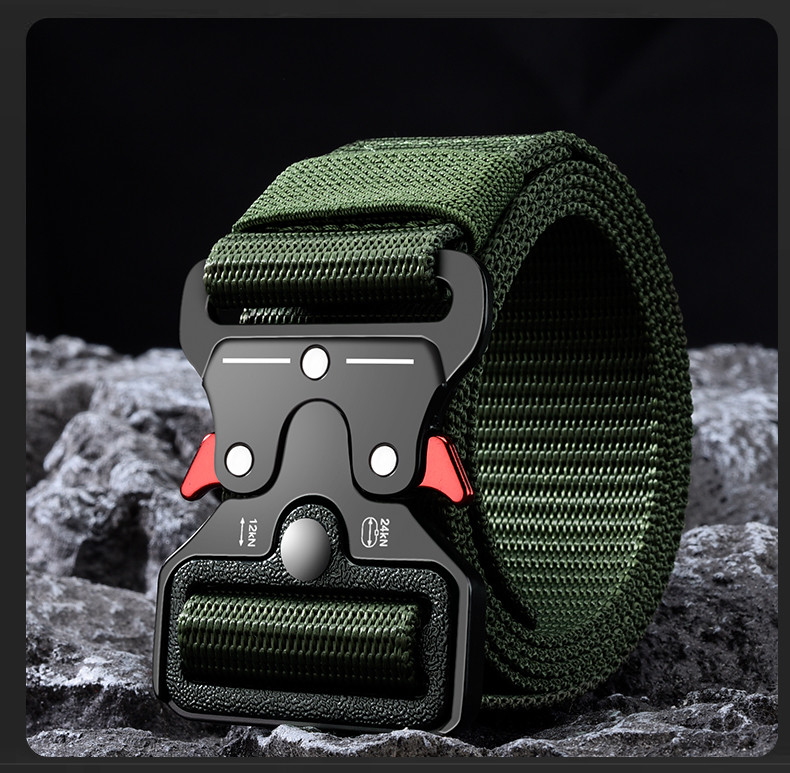 Army Belt Outdoor Hunting Tactical High Quality Marine Corps Canvas For Nylon Male Luxury