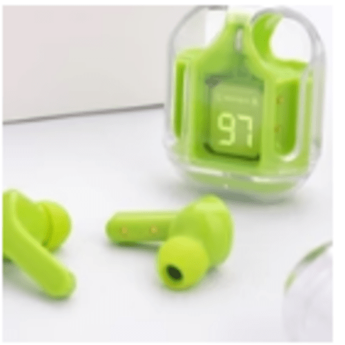 Air 31 Wireless Earbuds with Lightweight & Portable Transparent Earphones