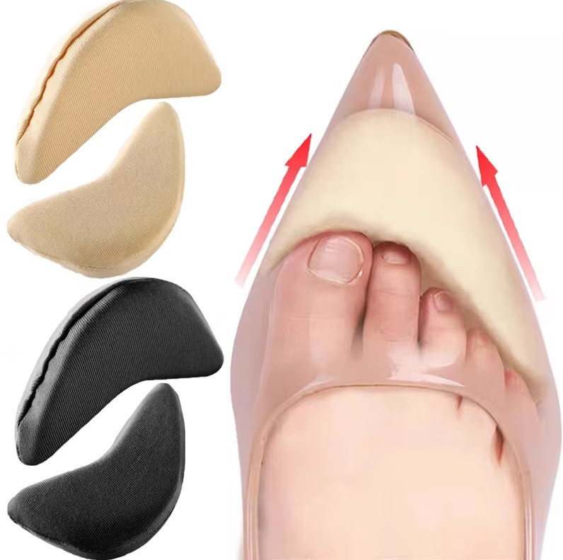 Sponge Forefoot Insert Pads High Heel Insoles Reduce Shoes Size Filler Protector