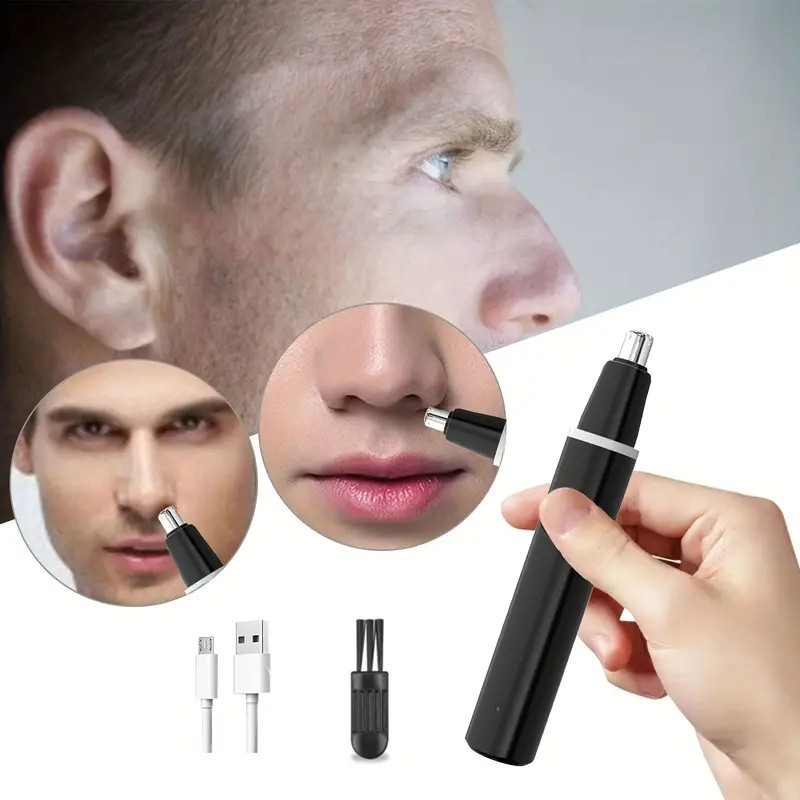 Electric Ear Nose Hair Trimmer Professional Painless Hair Removal Shaver