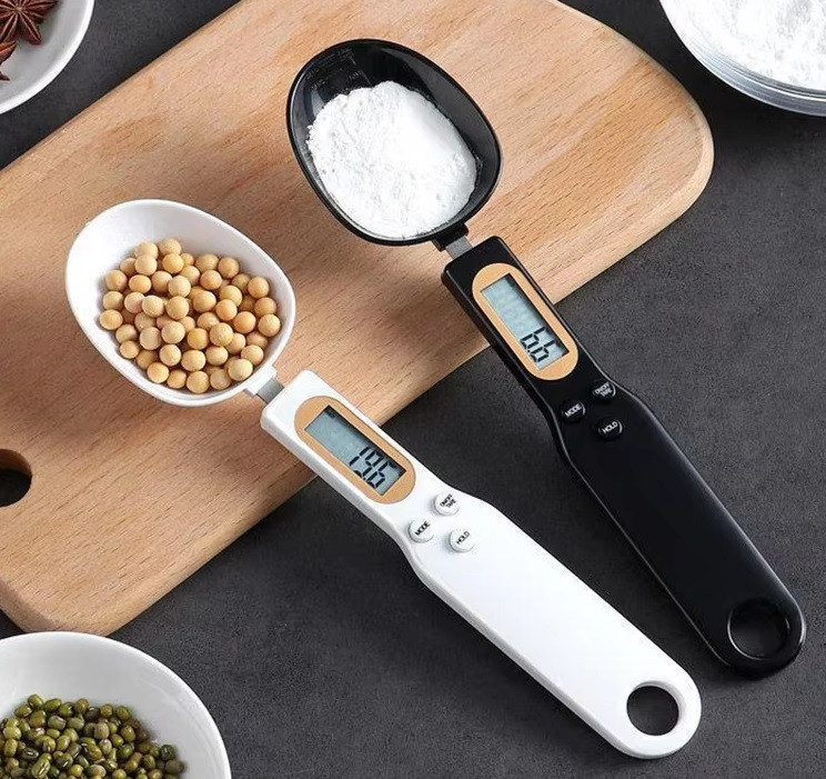 Mini Spoon Scale Digital Kitchen Scale Electronic LCD Food Scale 0.1-500g Weight Measure Spoon