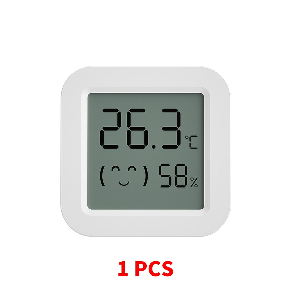 Temperature Humidity Sensor Mini LCD Display Compatible with Bluetooth Remote Control Thermometer