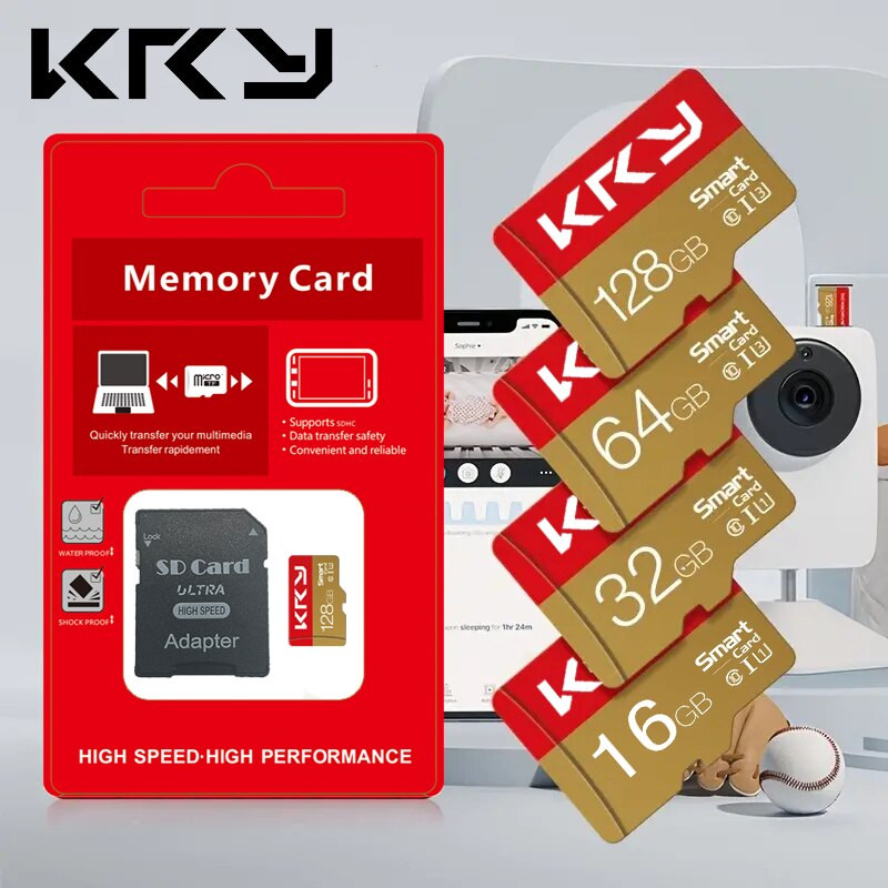 Micro Memory SD Card U3 32GB 64GB 128GB Flash Card 128GB 64GB U3 Class 10 32GB Memory Card For Phone