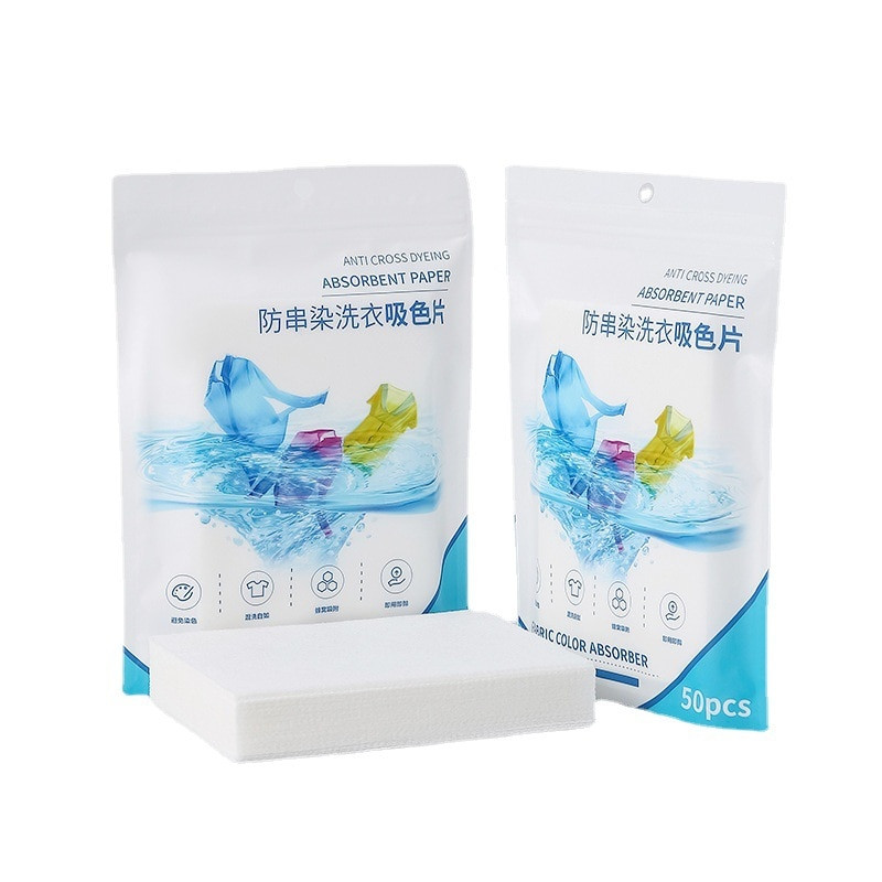 Laundry Tablets Laundry Paper Anti-Staining Clothes Sheets Anti-String Mixing Color Absorption Washing Accessories